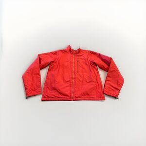 Vintage Nike ACG Womens Red Gray Reversible Full Zip 2 in 1 Jacket Size M 8-10